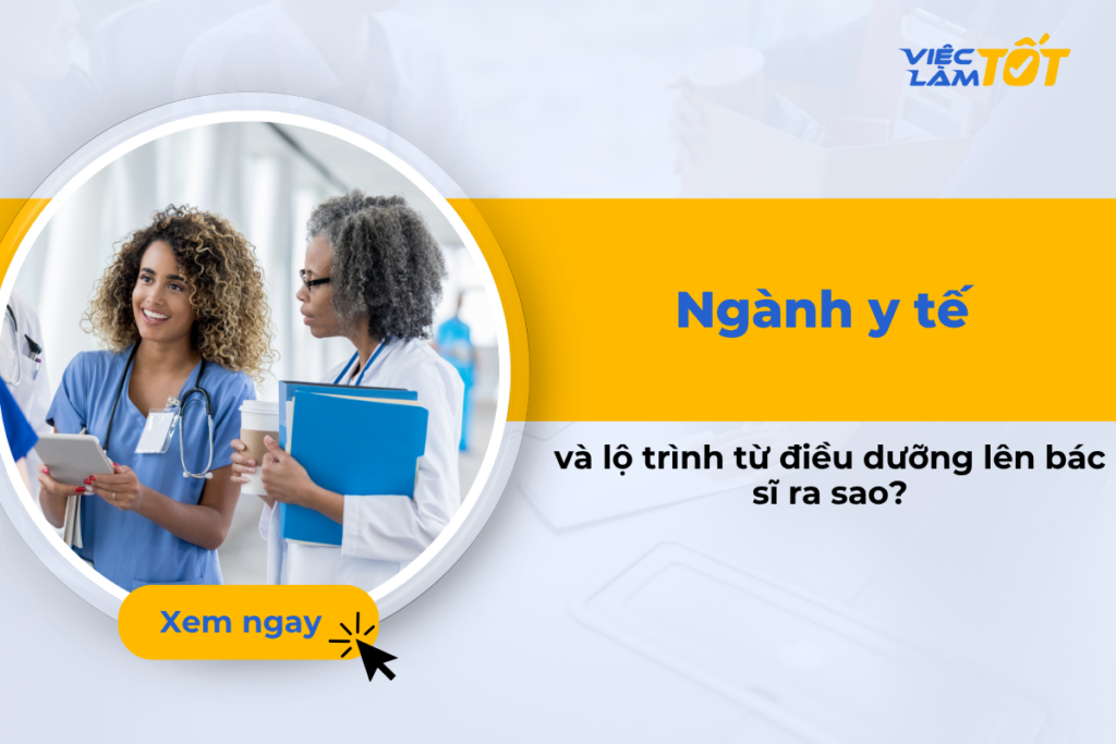 Ngành y tế và lộ trình từ điều dưỡng lên bác sĩ ra sao? Các chuyên gia y tế đang làm việc chuyên nghiệp trong môi trường bệnh viện hiện đại