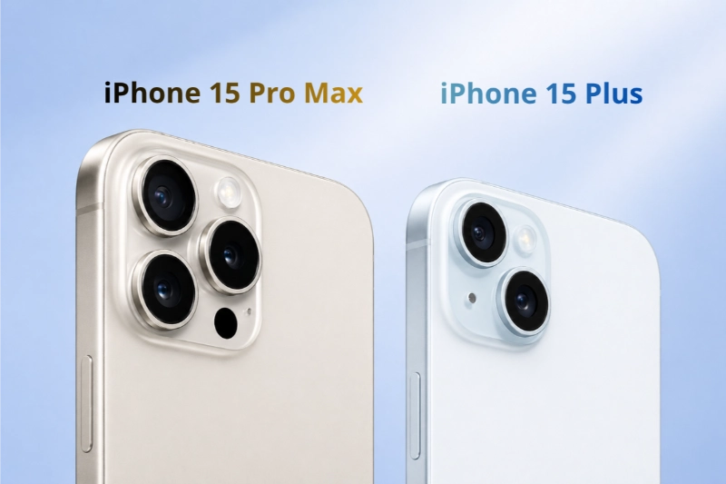 iPhone 15 Pro Max có hệ thống 3 ống kính