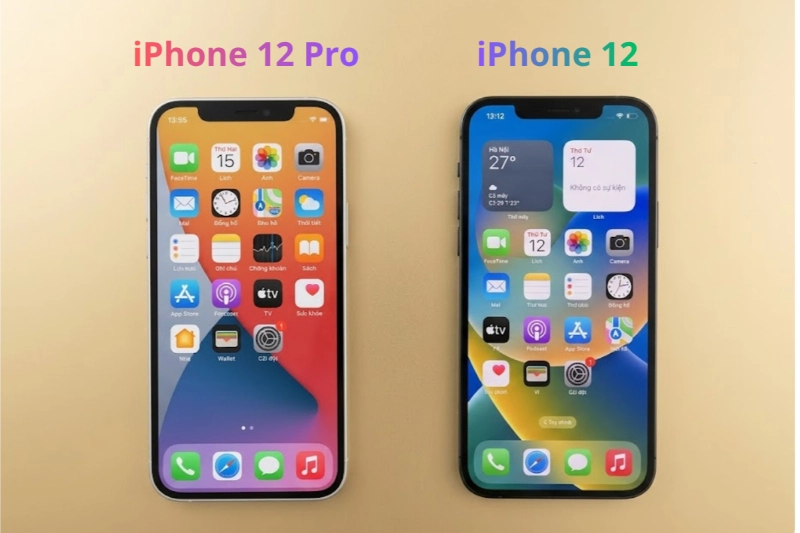 iPhone 12 Pro nặng hơn so với iPhone 12