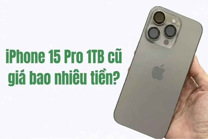 Với dung lượng 1TB, iPhone 15 Pro có thể lưu trữ khối lượng lớn ảnh và video 4K
