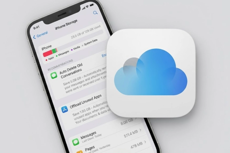 iCloud chỉ hỗ trợ một phần, không thay thế hoàn toàn bộ nhớ trong