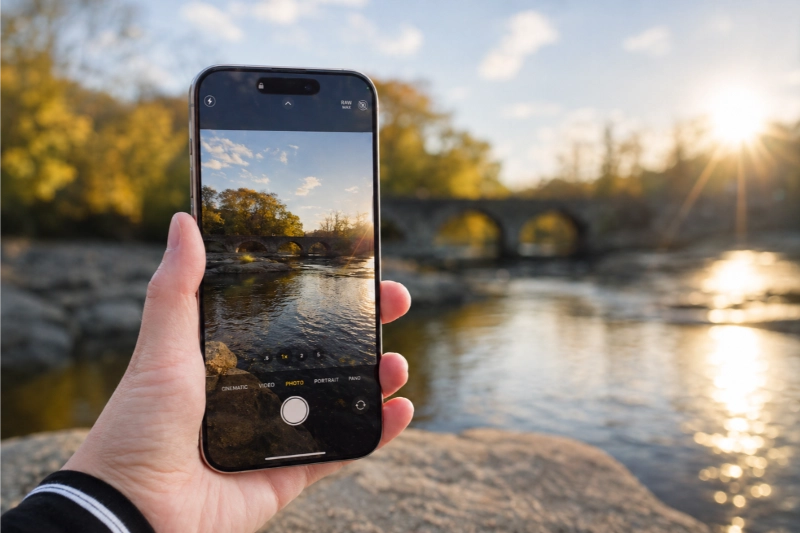 Camera iPhone 15 Pro Max mạnh mẽ, chụp ảnh sắc nét.
