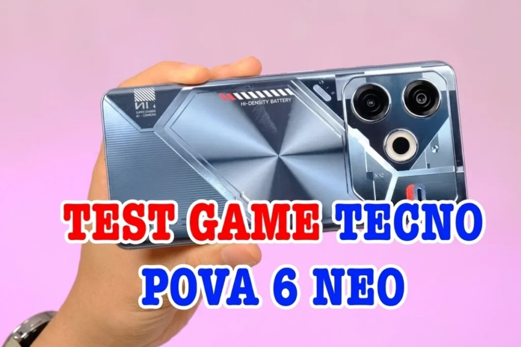 Tecno Pova 6 Neo: Pin 7.000mAh vượt trội cho game thủ