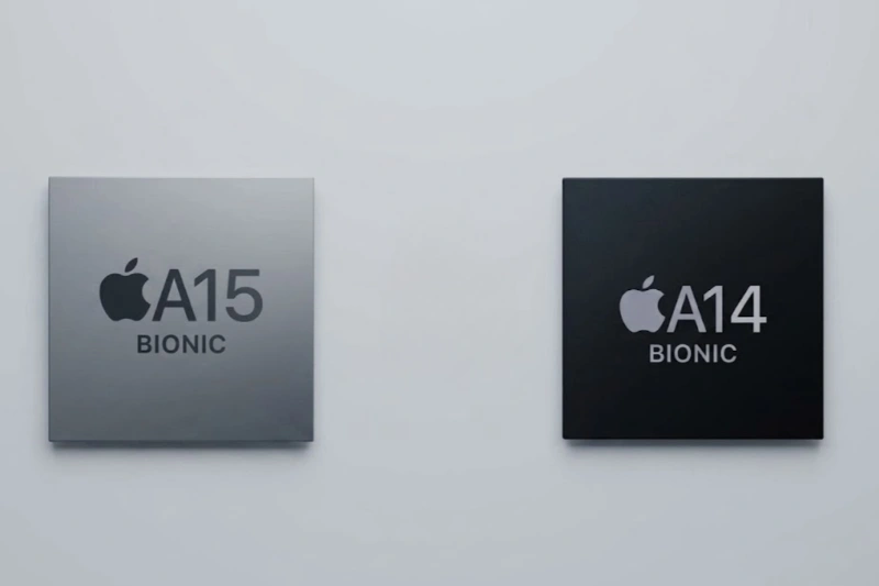 Chip A15 Bionic ở iPhone 13 và chip A14 Bionic ở iPhone 12