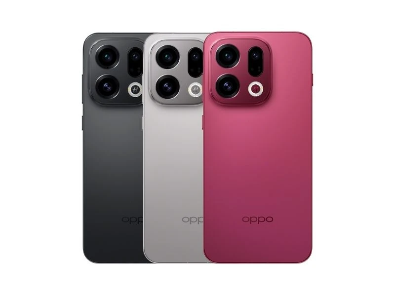 Các màu sắc Oppo Find X9
