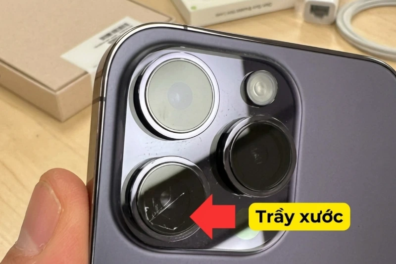 Kiểm tra Camera sau (Các ống kính) của iPhone 15 Pro