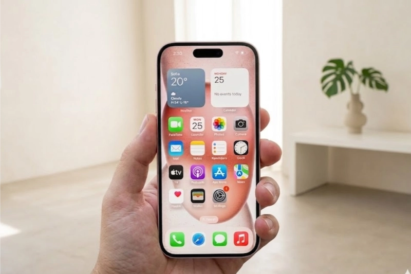 Màn hình iPhone 16 có độ phân giải sắc nét, dải màu rộng