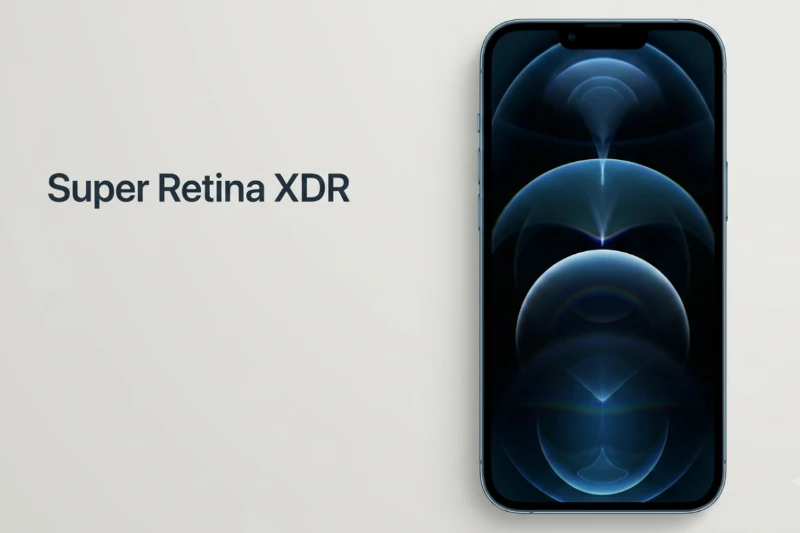 iPhone 13 Pro Max Super Retina XDR Hiển Thị Sống Động Và Tương Phản Cao