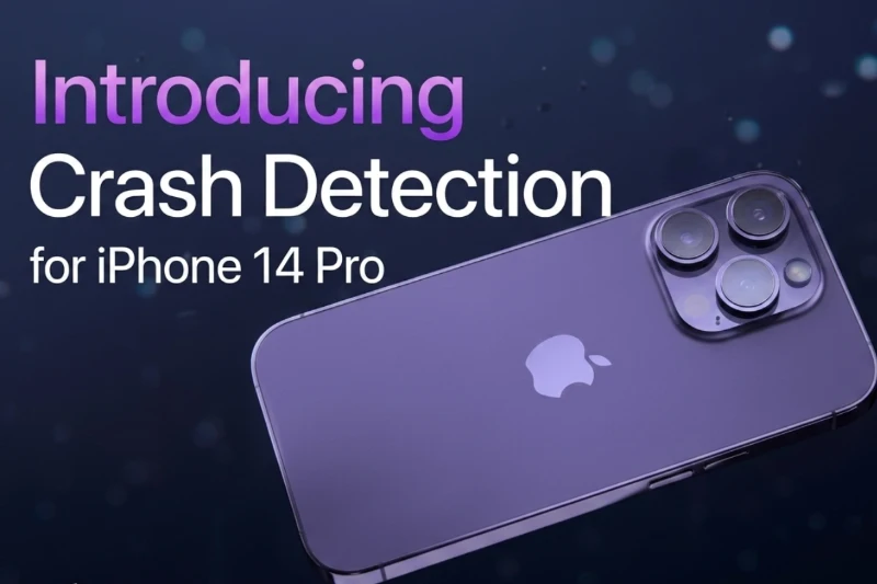 iPhone 14 Pro Với Tính Năng Phát Hiện Va Chạm