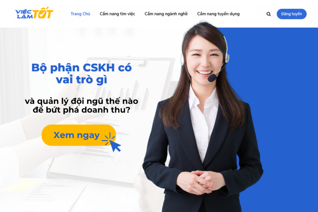 Quản lý bộ phận CSKH chuyên nghiệp trong doanh nghiệp