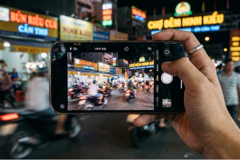 Lỗi camera bị rung