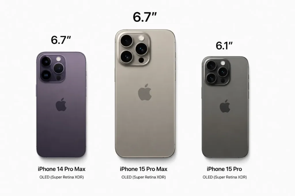 có thể thấy Apple đang duy trì một quy chuẩn hiển thị cực cao và gần như đồng nhất trên các dòng Pro.