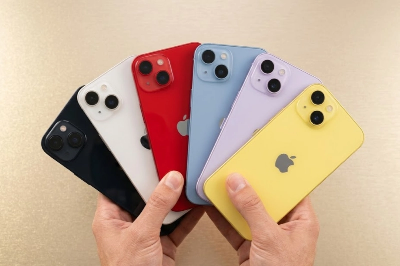 iPhone 14 có mấy màu? Màu nào đẹp nhất? Cách chọn màu phù hợp iPhone 14 có 6 màu gồm Đen, Trắng, Xanh, Đỏ, Tím, Vàng