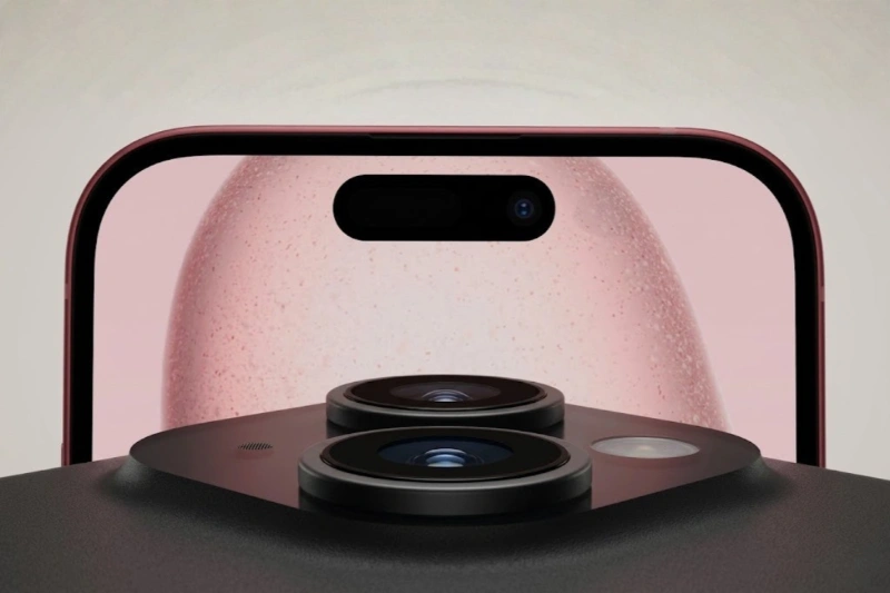Sự xuất hiện của Dynamic Island trên iPhone 15
