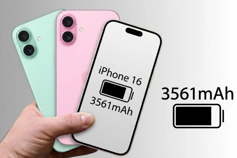 Viên Pin 3.561 mAh Trên iPhone 16