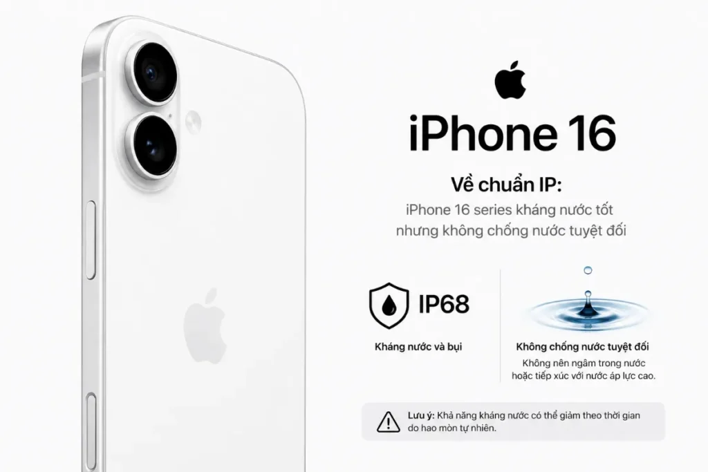 Về nước mưa và nước ngọt: iPhone 16 series có thể chịu được tình huống vô tình tiếp xúc nước