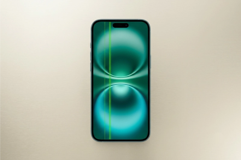 Tấm nền OLED bên dưới của iPhone 16 Plus vẫn vô cùng nhạy cảm với các lực tác động mạnh.