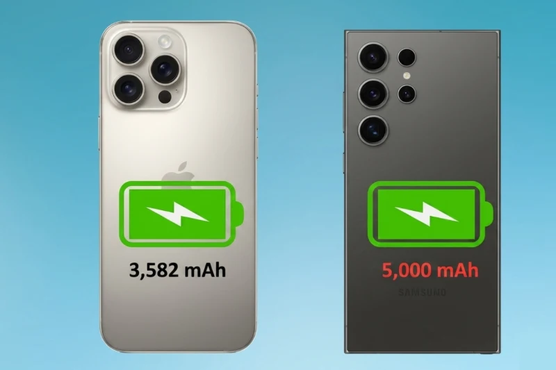 Pin iPhone 16 Pro Và Galaxy S24 Ultra: Chênh Lệch Dung Lượng, Khác Biệt Thực Tế
