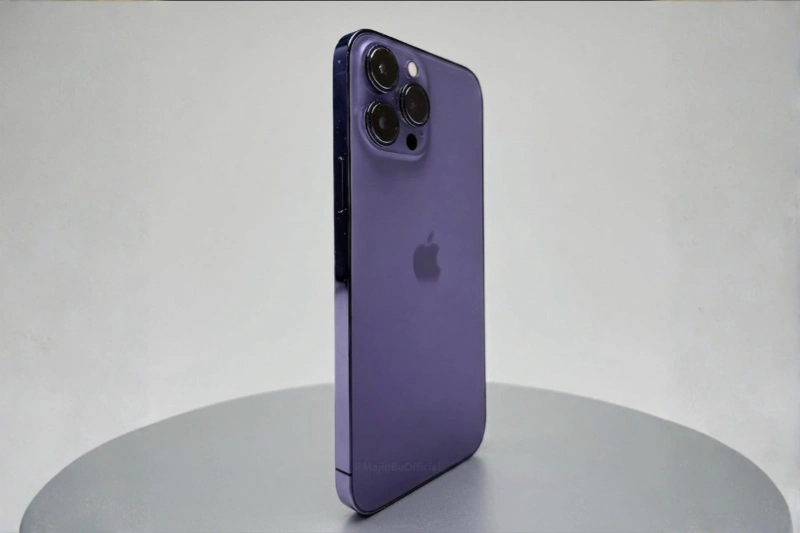 Thiết kế phiên bản iPhone 14 Pro màu Tím