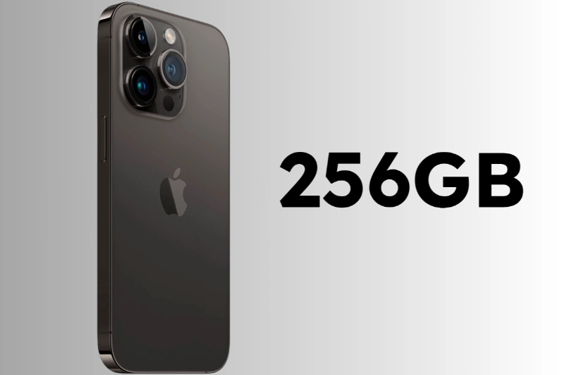 Phiên bản bộ nhớ 256GB mang lại sự thoải mái tối đa cho quá trình sử dụng lâu dài