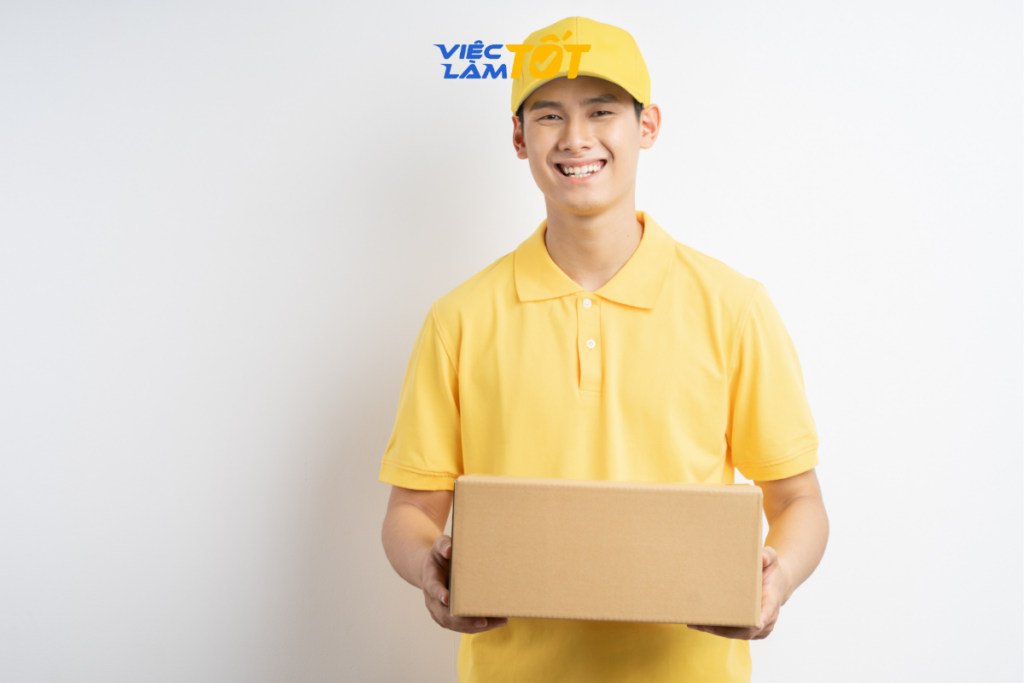 Thu nhập hấp dẫn của tài xế giao hàng