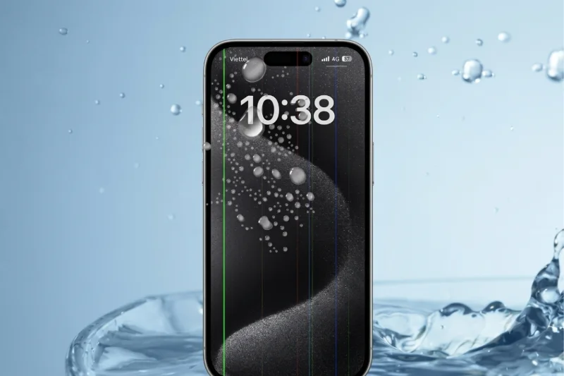 Về va đập và rơi nước: iPhone 16 có thể sọc màn hoặc liệt cảm ứng sau tác động vật lý