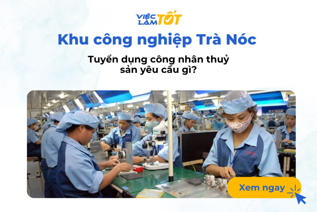 Tuyển dụng chế biến thuỷ sản khu công nghiệp Trà Nóc: Mức lương và cơ hội việc làm? Công nhân thủy sản khu công nghiệp Trà Nóc cần gì?
