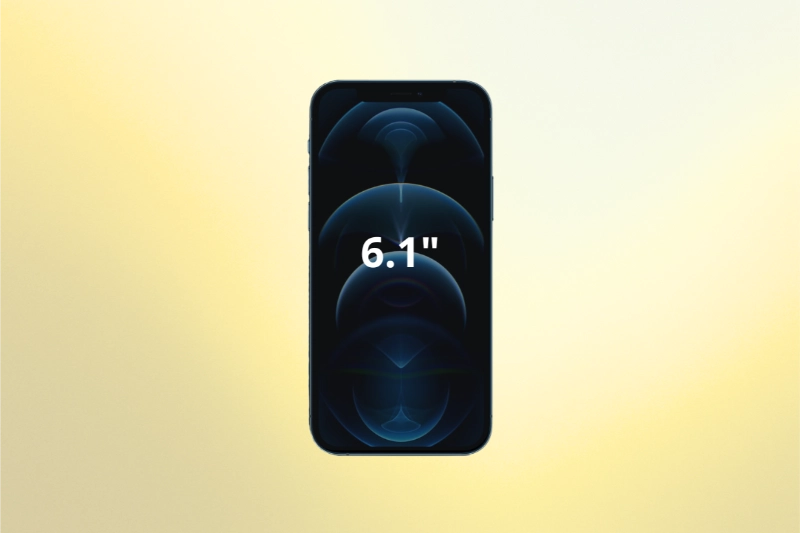 iPhone 12 Pro màn hình 6.1 inch.