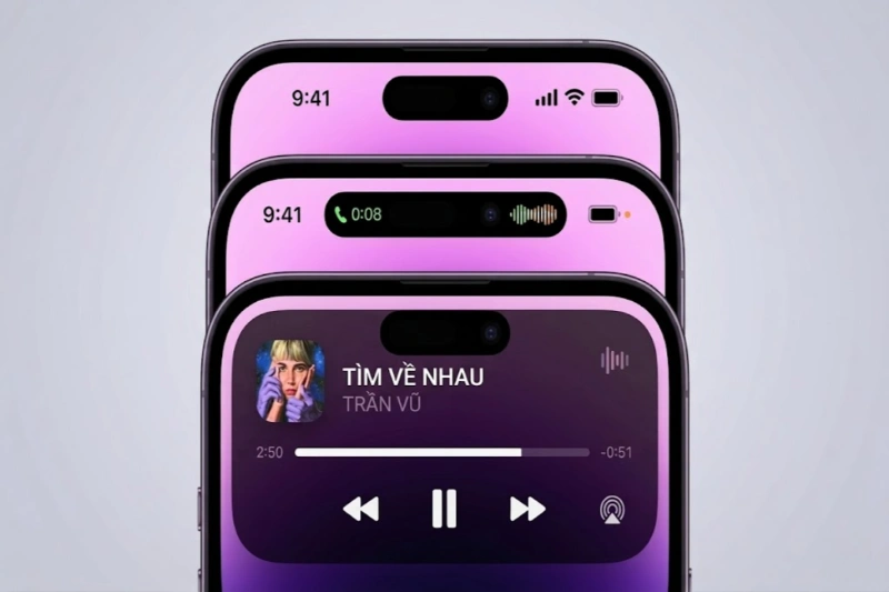 Thiết kế màn hình của iPhone 16 Pro vẫn trung thành với Dynamic Island