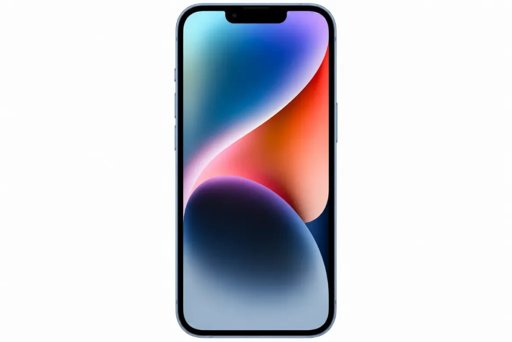 Màn hình kích thước 6.7 inch của iPhone 14 Plus sử dụng tấm nền OLED đem lại độ tương phản tuyệt vời và màu sắc sống động.
