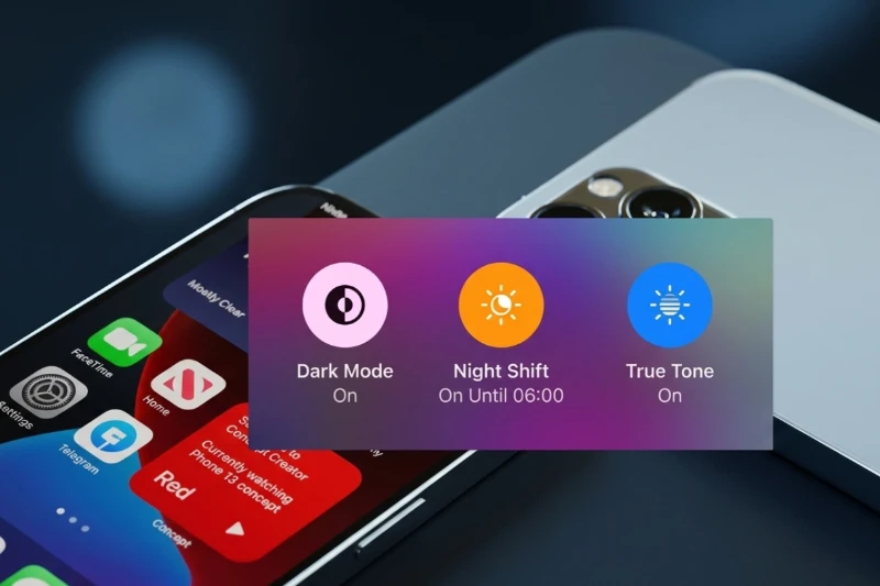 Màn Hình Ám Màu Do True Tone Hoặc Night Shift