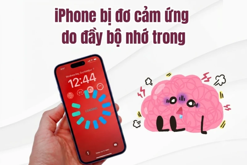 Quá Nóng Và Thiếu Dung Lượng Gây Treo Máy