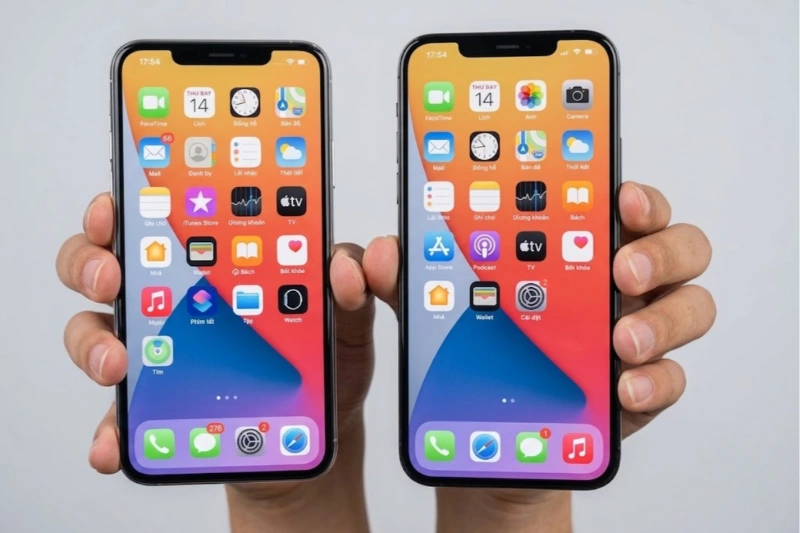 iPhone 12 Pro sở hữu kích thước được nâng lên mức 6.1 inch