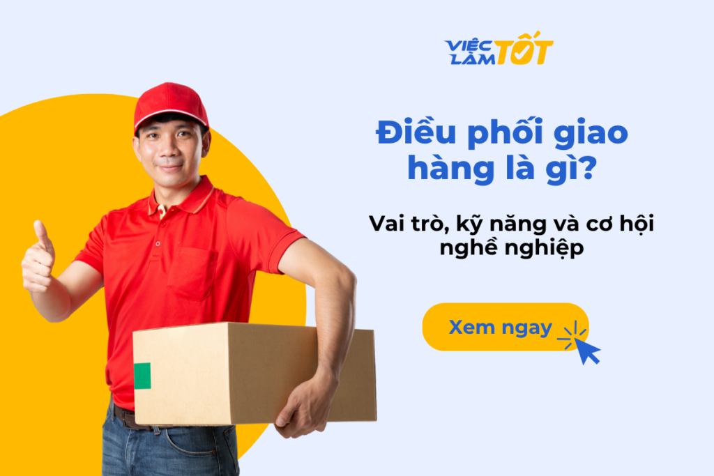 Điều phối giao hàng là gì? Vai trò, kỹ năng và cơ hội nghề nghiệp Nhân viên điều phối giao hàng đang theo dõi đơn hàng và liên lạc với tài xế