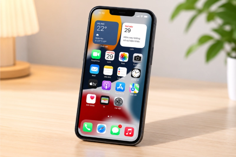 iPhone 13 Pro màn hình 6.1 inch, 120Hz, hiển thị sắc nét