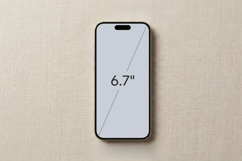 Kích thước iPhone 14 Pro Max 6.7 inch