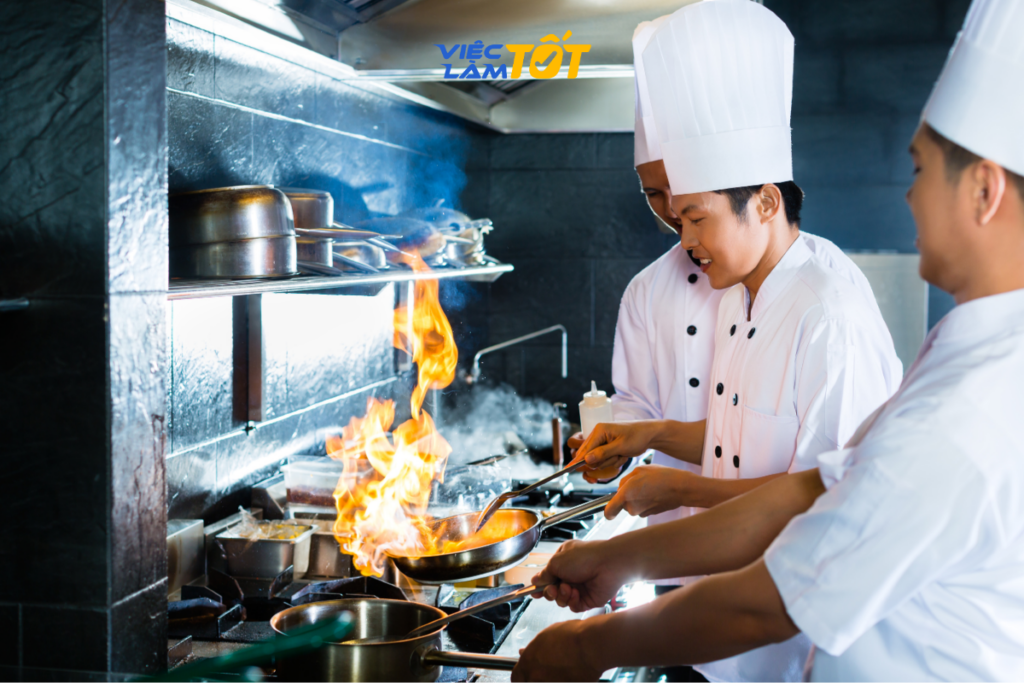Kỹ năng chuyên môn của bếp chính