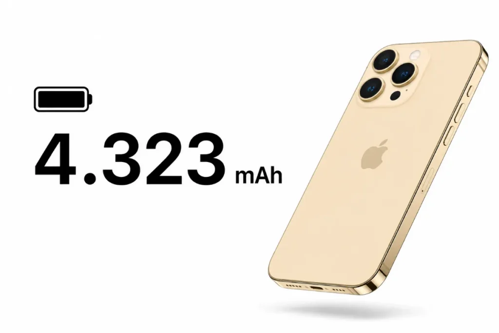 Viên pin dung lượng 4.323 mAh kết hợp với khả năng quản lý điện năng thông minh giúp iPhone 14 Pro Max lọt vào top những chiếc smartphone có thời lượng pin trâu nhất lịch sử.