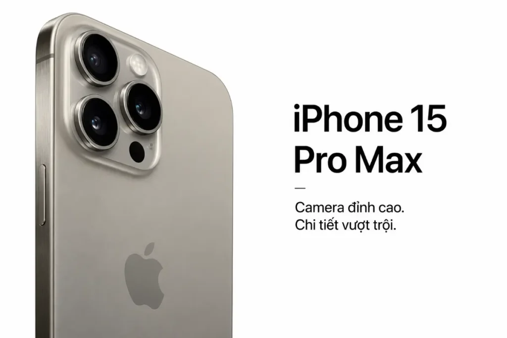 Đánh giá camera iPhone 15 Pro Max: Có thực sự là “vị vua” nhiếp ảnh di động? Tính năng zoom trên máy là một bước nhảy vọt thực sự nhờ thiết kế lăng kính phản xạ ánh sáng 4 lần bên trong thân máy nhỏ gọn.