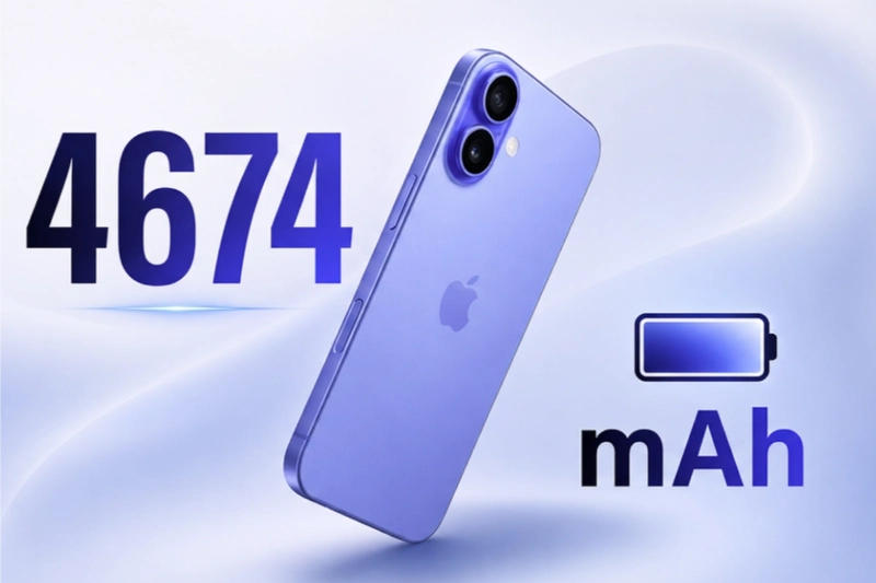 viên pin iPhone 16 Plus đạt khoảng 4.674 mAh