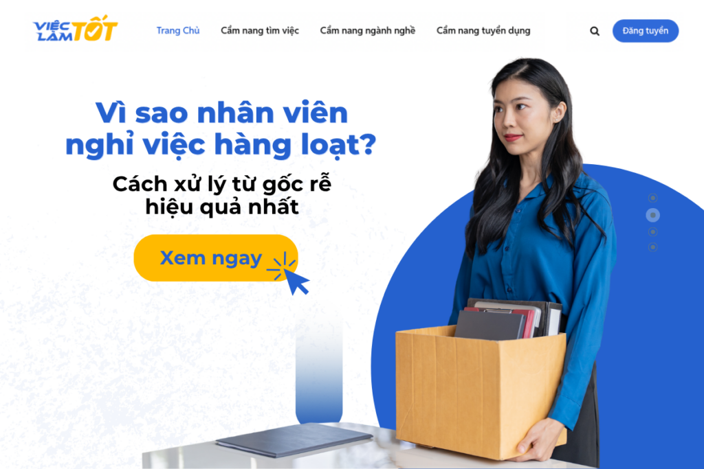 Vì sao nhân viên nghỉ việc hàng loạt? Cách xử lý từ gốc rễ hiệu quả nhất? Vì sao nhân viên nghỉ việc hàng loạt? Cách xử lý từ gốc rễ hiệu quả nhất?