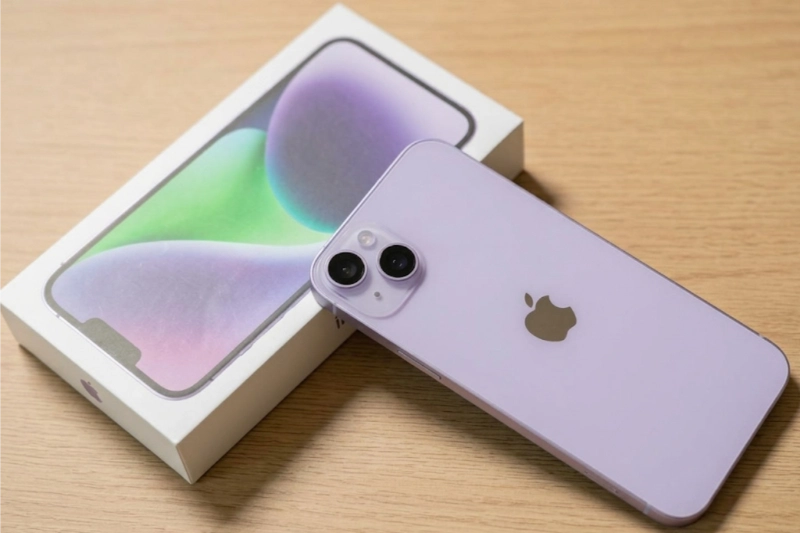 iPhone 14 Plus màu Tím sang trọng, màu nhẹ nhàng và giữ giá tốt