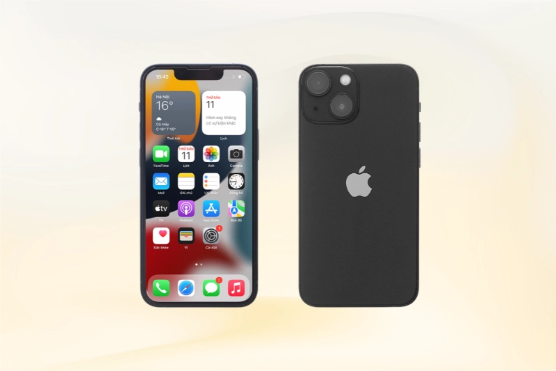 iPhone 13 màu Đen hợp mệnh Thuỷ và Mộc