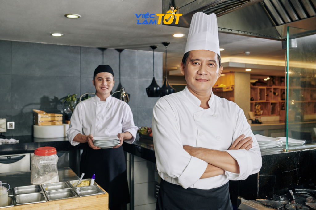 Thu nhập của nhân viên phụ bếp