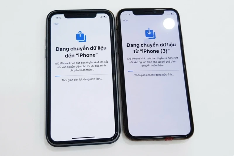 Chuyển dữ liệu từ điện thoại cũ