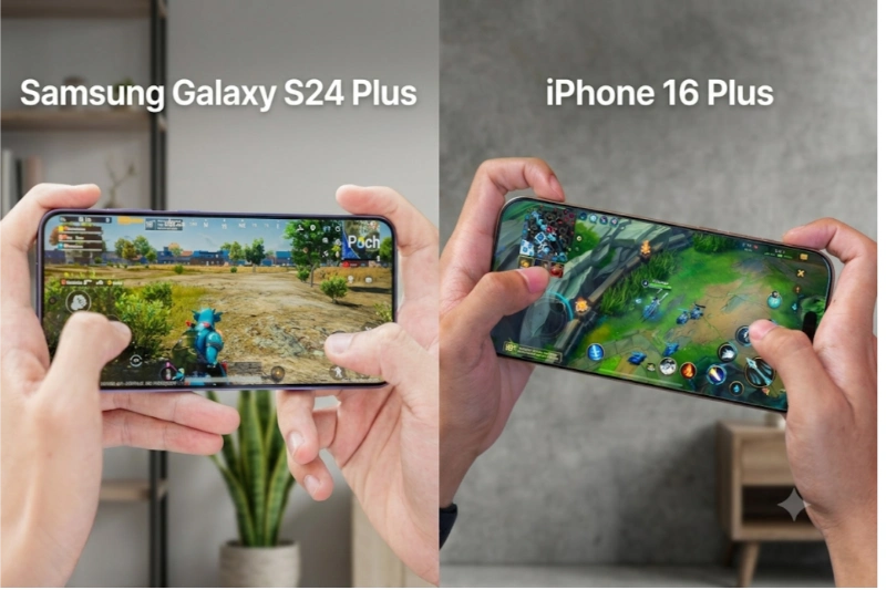 Samsung S24 Plus tản nhiệt tốt hơn iPhone 16 Plus