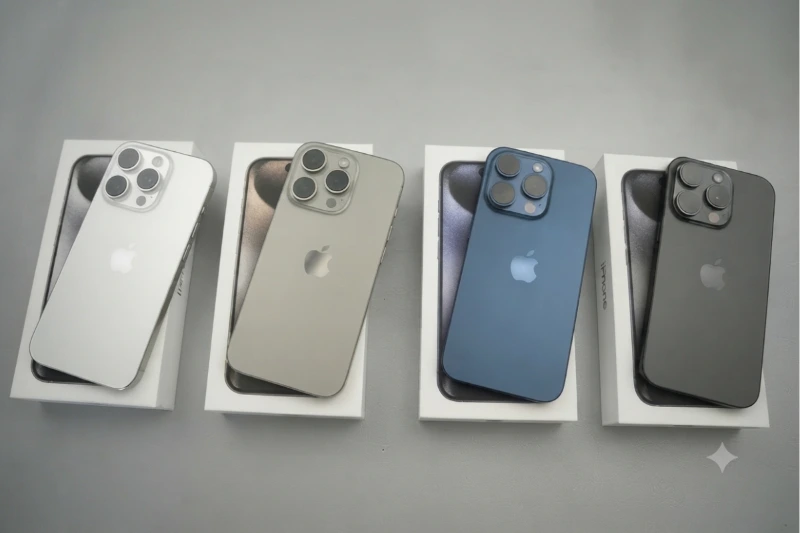 Về màu sắc: iPhone 15 Pro Max tạo nên định nghĩa mới về sự sang trọng