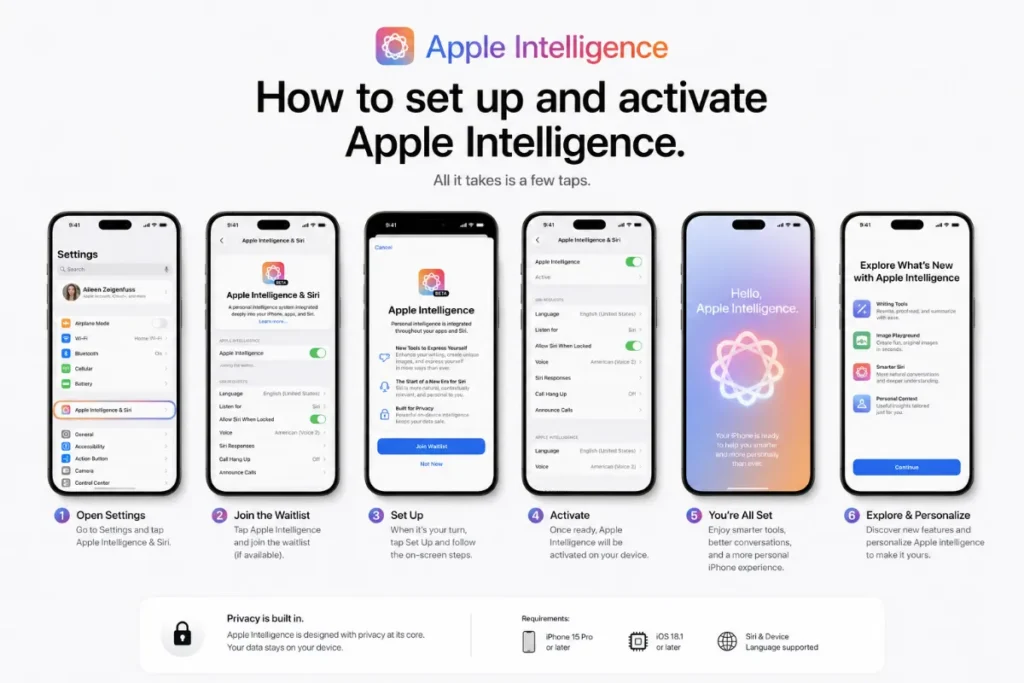 Hướng dẫn cách cài đặt và kích hoạt Apple Intelligence ra sao?