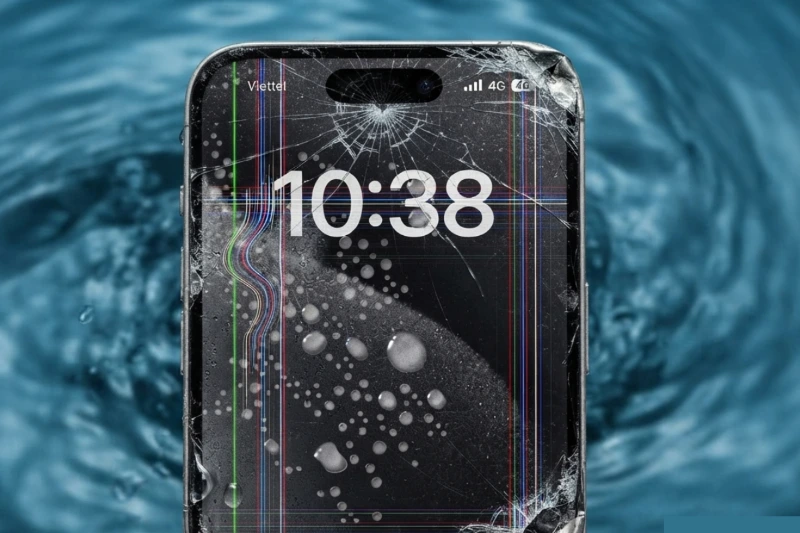Về va đập và rơi nước: iPhone 15 Pro có thể sọc màn, đen màn hoặc liệt cảm ứng sau tác động vật lý