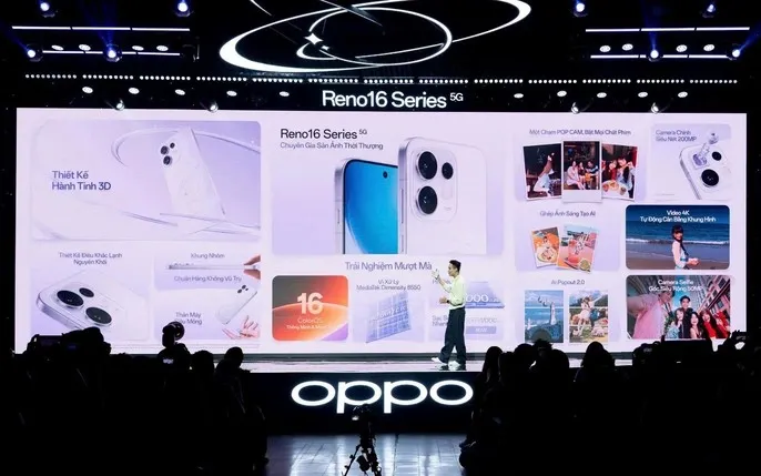 OPPO Reno16 series 5G mới ra mắt thị trường Việt Nam có gì đặc biệt